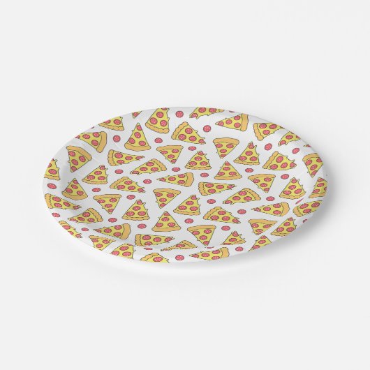 Assiettes En Carton Pizzas (Angle)