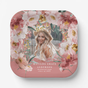 Assiettes En Carton Pla papier de la fête de remise de diplômes