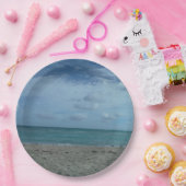 ASSIETTES EN CARTON PLAGE (Fête)