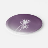 Assiettes En Carton Plage d'Ombré Palm Trees (Angle)