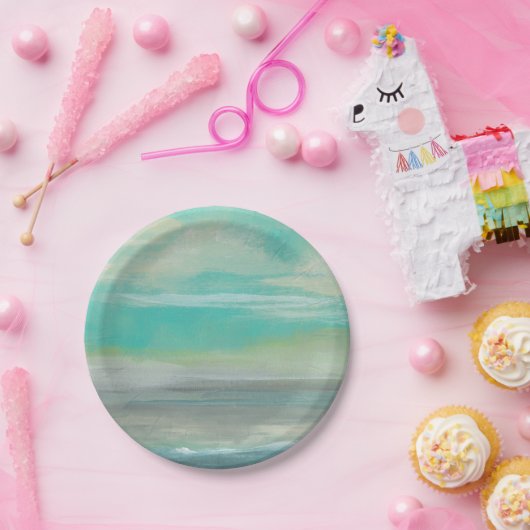 Assiettes En Carton Plage Lowland I (Fête)