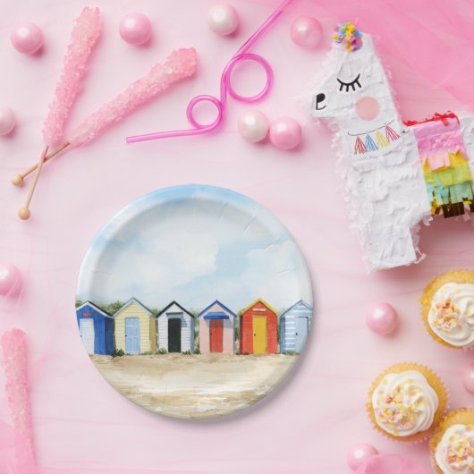 Assiettes En Carton Plages I (Fête)