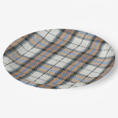 Assiettes En Carton Plaid (Angle)