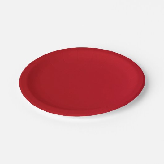 Assiettes En Carton Plain (Angle)