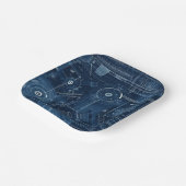 Assiettes En Carton Plan directeur technique Dessin géométrique (Angulaire)