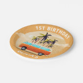 Assiettes En Carton Planche de surf de plage Plaques de papier fête d' (Angle)