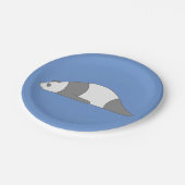 Assiettes En Carton Plancher Panda (Angle)