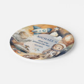 Assiettes En Carton Planètes spatiales extra-spatiales garçon premier  (Angle)