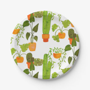 Assiettes En Carton Plante