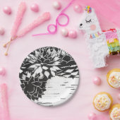 Assiettes En Carton Plantes de cactus succulents modernes (Fête)