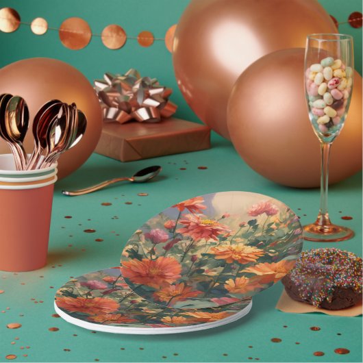 Assiettes En Carton Plaque (Multi)