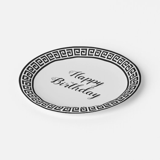 Assiettes En Carton Plaque à papier avec la conception principale (Angle)