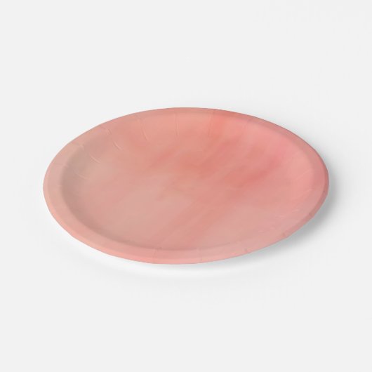 Assiettes En Carton Plaque à papier avec une conception d'aquarelle de (Angle)