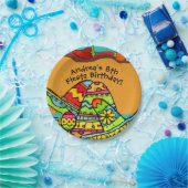 Assiettes En Carton Plaque à papier customisée d'anniversaire de (Fête)