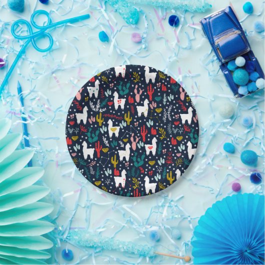 Assiettes En Carton Plaque à papier d'alpaga (Fête)