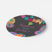 Assiettes En Carton Plaque à papier d'anniversaire de fiesta aucune (Angle)