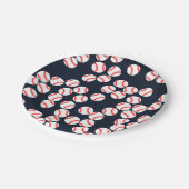 Assiettes En Carton Plaque à papier de base-ball (Angle)