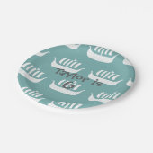 Assiettes En Carton Plaque à papier de bateaux de Viking (Angle)