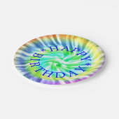 Assiettes En Carton Plaque à papier de joyeux anniversaire de (Angle)