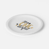 Assiettes En Carton Plaque à papier de M. Onederful (Angle)