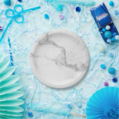 Assiettes En Carton Plaque à papier de marbre (Fête)