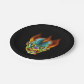 Assiettes En Carton Plaque à papier de monstre de Killa Klown (Angle)