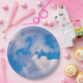 Assiettes En Carton Plaque à papier de nuages (Fête)