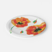 Assiettes En Carton Plaque à papier de pavot pour la partie ou le BBQ (Angle)