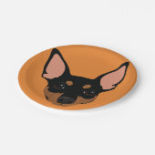 Assiettes En Carton Plaque à papier de portrait minimum de Pin de (Angle)