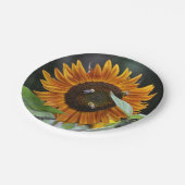 Assiettes En Carton Plaque à papier de tournesol renversant (Angle)