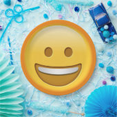 Assiettes En Carton Plaque à papier d'emoji drôle (Fête)