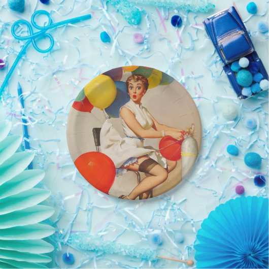 Assiettes En Carton plaque à papier drôle de fête d'anniversaire (Fête)