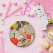 Assiettes En Carton plaque à papier drôle de fête d'anniversaire (Fête)