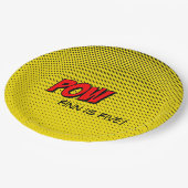 Assiettes En Carton Plaque à papier faite sur commande de super héros (Angle)