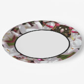 Assiettes En Carton Plaque blanche en papier Jasmine (Angle)