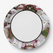 Assiettes En Carton Plaque blanche en papier Jasmine (Devant)