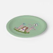 Assiettes En Carton Plaque Cavalier (Angle)