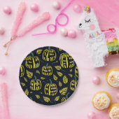 Assiettes En Carton Plaque Citrouille Halloween (Fête)