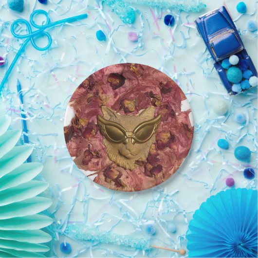 Assiettes En Carton Plaque cool en papier de chat (Fête)