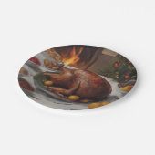 Assiettes En Carton Plaque d'action de grâce (Angle)