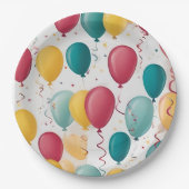 Assiettes En Carton plaque d'anniversaire (Devant)