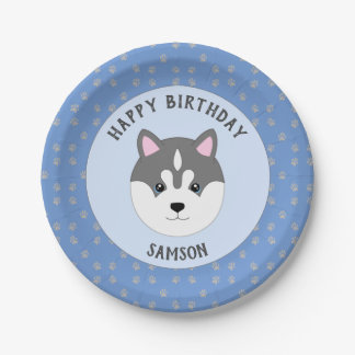 Assiettes En Carton Plaque d'anniversaire de marionnette personnalisée