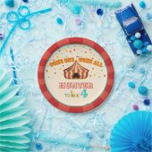 Assiettes En Carton Plaque d'anniversaire du Carnaval (Fête)