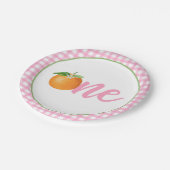 Assiettes En Carton Plaque d'anniversaire Little Cutie - Plaque d'anni (Angle)