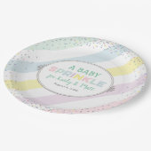 Assiettes En Carton plaque d'arrosage pour bébé neutre genre multicolo (Angle)