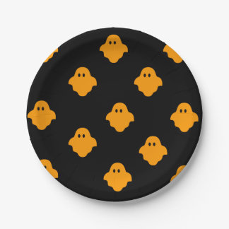 Assiettes En Carton Plaque de boue (orange)
