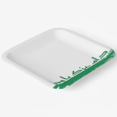 Assiettes En Carton plaque de conception saoudienne (Angulaire)