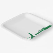 Assiettes En Carton plaque de conception saoudienne (Angulaire)