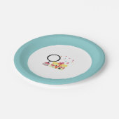 Assiettes En Carton Plaque de fête Anniversaire de enfant Animaux de c (Angle)