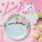 Assiettes En Carton Plaque de fête d'anniversaire personnalisée (Fête)
